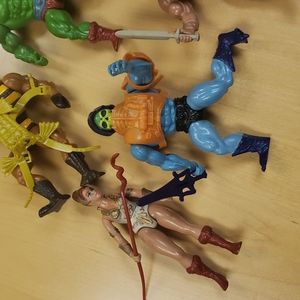 MOTU HE-man set with weapons!